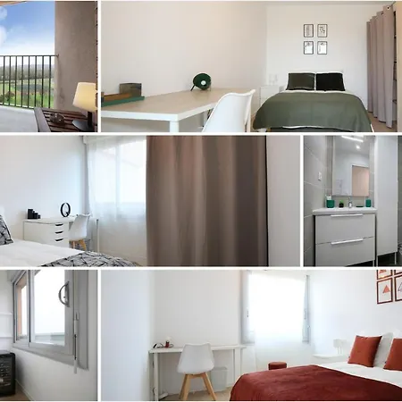 Apartament Expat Renting - Les Oustalous - Piscine - Parking